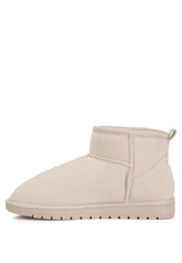 Vesper High Ankle Flat Winter Boots - Trendy & Cozy, Boots, $ 59.00, A Moment Of Now™